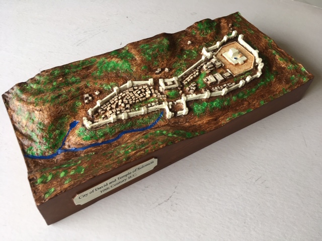 City of David and Solomon's Temple Model